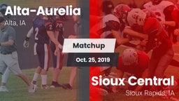 Matchup: Alta-Aurelia High vs. Sioux Central  2019