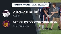 Recap: Alta-Aurelia  vs. Central Lyon/George-Little Rock  2020