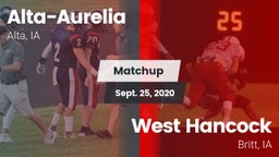 Matchup: Alta-Aurelia High vs. West Hancock  2020