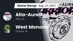 Recap: Alta-Aurelia  vs. West Monona  2021