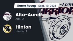 Recap: Alta-Aurelia  vs. Hinton  2021