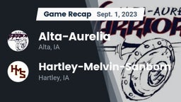 Recap: Alta-Aurelia  vs. Hartley-Melvin-Sanborn  2023