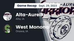 Recap: Alta-Aurelia  vs. West Monona  2023