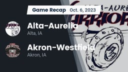 Recap: Alta-Aurelia  vs. Akron-Westfield  2023