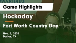 Hockaday  vs Fort Worth Country Day  Game Highlights - Nov. 5, 2020