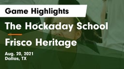 The Hockaday School vs Frisco Heritage  Game Highlights - Aug. 20, 2021