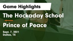 The Hockaday School vs Prince of Peace  Game Highlights - Sept. 7, 2021