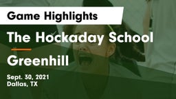The Hockaday School vs Greenhill  Game Highlights - Sept. 30, 2021