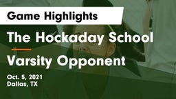 The Hockaday School vs Varsity Opponent Game Highlights - Oct. 5, 2021