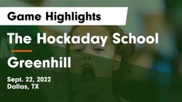 The Hockaday School vs Greenhill  Game Highlights - Sept. 22, 2022