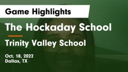 The Hockaday School vs Trinity Valley School Game Highlights - Oct. 18, 2022