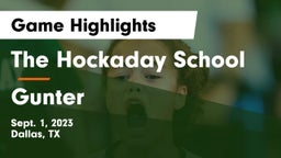 The Hockaday School vs Gunter  Game Highlights - Sept. 1, 2023