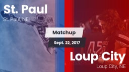 Matchup: St. Paul  vs. Loup City  2017