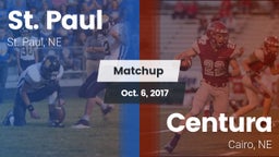 Matchup: St. Paul  vs. Centura  2017