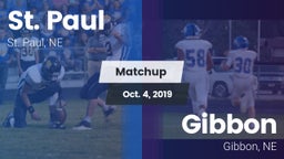 Matchup: St. Paul  vs. Gibbon  2019