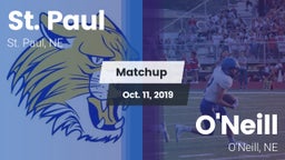 Matchup: St. Paul  vs. O'Neill  2019