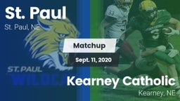 Matchup: St. Paul  vs. Kearney Catholic  2020