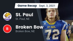 Recap: St. Paul  vs. Broken Bow  2021