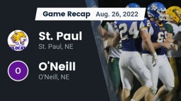 Recap: St. Paul  vs. O'Neill  2022