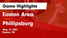 Easton Area  vs Phillipsburg  Game Highlights - May 14, 2021