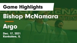 Bishop McNamara  vs Argo  Game Highlights - Dec. 17, 2021