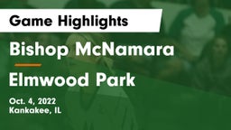 Bishop McNamara  vs Elmwood Park Game Highlights - Oct. 4, 2022