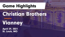 Christian Brothers  vs Vianney  Game Highlights - April 29, 2021