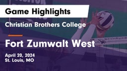 Christian Brothers College  vs Fort Zumwalt West  Game Highlights - April 20, 2024