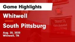 Whitwell  vs South Pittsburg Game Highlights - Aug. 20, 2020