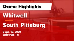 Whitwell  vs South Pittsburg Game Highlights - Sept. 15, 2020
