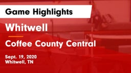 Whitwell  vs Coffee County Central  Game Highlights - Sept. 19, 2020
