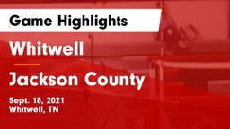 Whitwell  vs Jackson County Game Highlights - Sept. 18, 2021