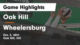 Oak Hill  vs Wheelersburg  Game Highlights - Oct. 5, 2021