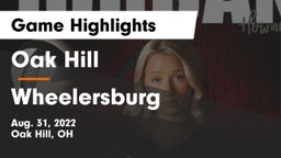 Oak Hill  vs Wheelersburg  Game Highlights - Aug. 31, 2022