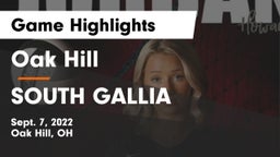 Oak Hill  vs SOUTH GALLIA  Game Highlights - Sept. 7, 2022
