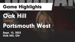 Oak Hill  vs Portsmouth West  Game Highlights - Sept. 13, 2022