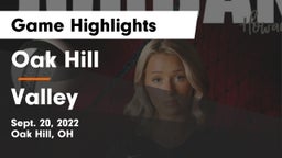 Oak Hill  vs Valley  Game Highlights - Sept. 20, 2022