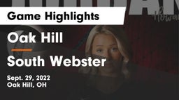 Oak Hill  vs South Webster  Game Highlights - Sept. 29, 2022