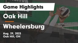 Oak Hill  vs Wheelersburg  Game Highlights - Aug. 29, 2023