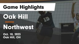 Oak Hill  vs Northwest  Game Highlights - Oct. 10, 2023