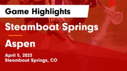 Steamboat Springs  vs Aspen  Game Highlights - April 5, 2023