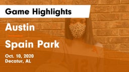 Austin  vs Spain Park  Game Highlights - Oct. 10, 2020