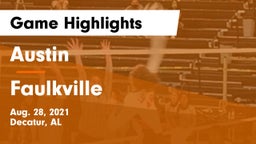 Austin  vs Faulkville Game Highlights - Aug. 28, 2021