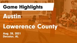 Austin  vs Lawerence County Game Highlights - Aug. 28, 2021