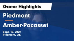 Piedmont  vs Amber-Pocasset  Game Highlights - Sept. 10, 2022