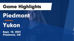 Piedmont  vs Yukon  Game Highlights - Sept. 10, 2022