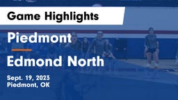 Piedmont  vs Edmond North  Game Highlights - Sept. 19, 2023