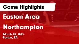 Easton Area  vs Northampton  Game Highlights - March 20, 2023