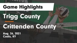 Trigg County  vs Crittenden County Game Highlights - Aug. 26, 2021