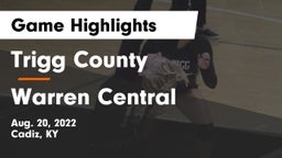 Trigg County  vs Warren Central  Game Highlights - Aug. 20, 2022